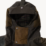 REWORK® FULLMOON WAX JACKET - N° 011 Coats & Jackets LARGE / GREEN - BRUT Clothing US
