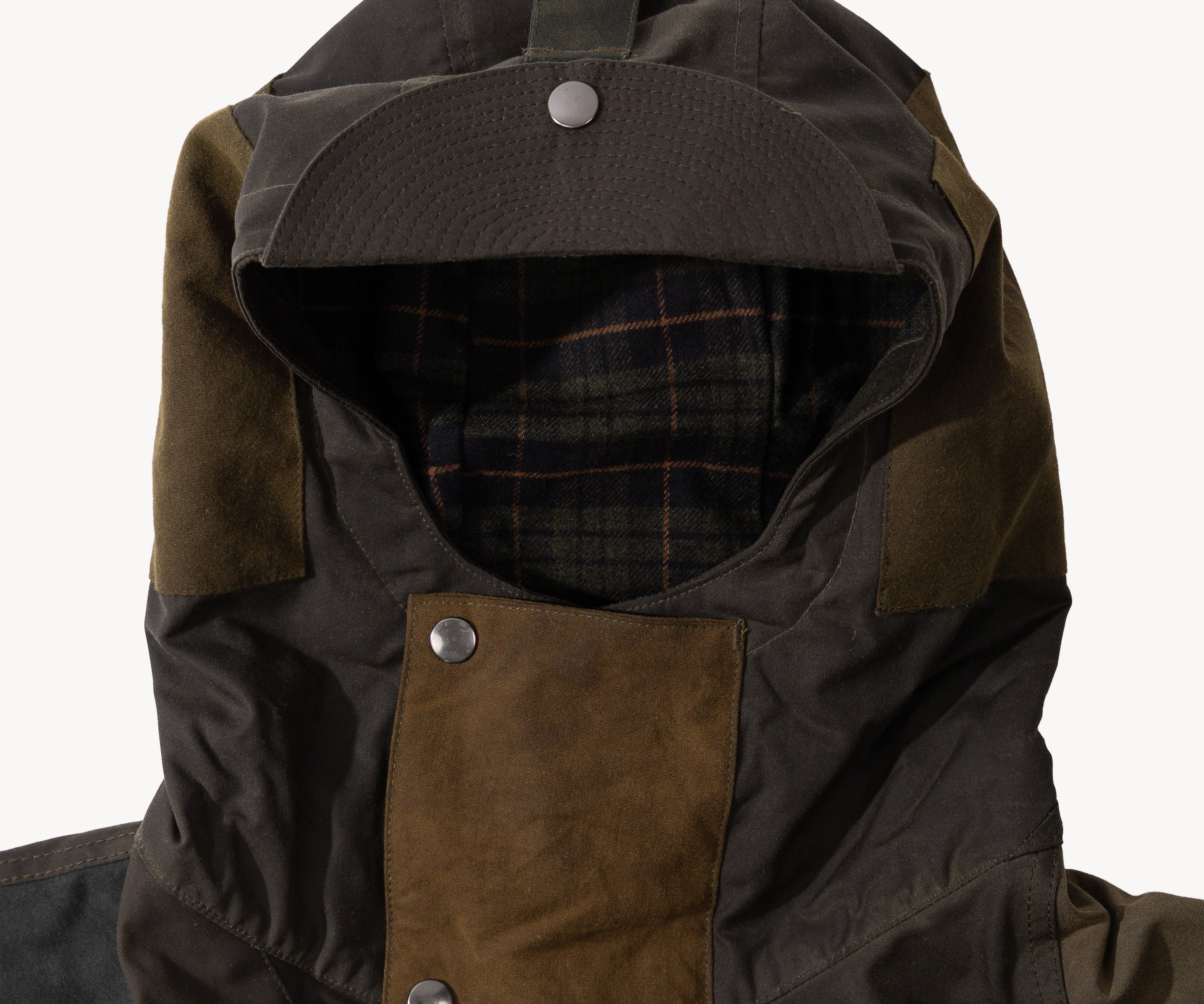 REWORK® FULLMOON WAX JACKET - N° 011 Coats & Jackets LARGE / GREEN - BRUT Clothing US