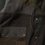 REWORK® FULLMOON WAX JACKET - N° 006 Coats & Jackets MEDIUM / GREEN - BRUT Clothing US