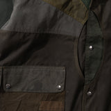 REWORK® FULLMOON WAX JACKET - N° 006 Coats & Jackets MEDIUM / GREEN - BRUT Clothing US