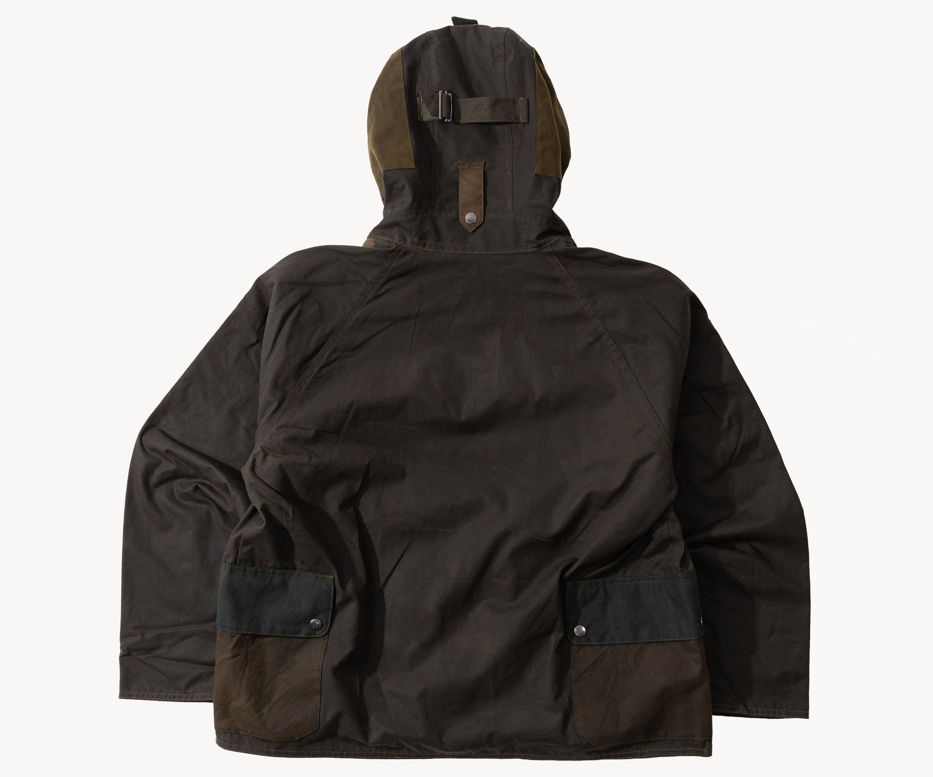 REWORK® FULLMOON WAX JACKET - N° 011 Coats & Jackets LARGE / GREEN - BRUT Clothing US