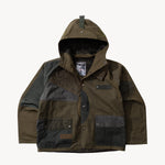 REWORK® FULLMOON WAX JACKET - N° 012 Coats & Jackets LARGE / GREEN - BRUT Clothing US