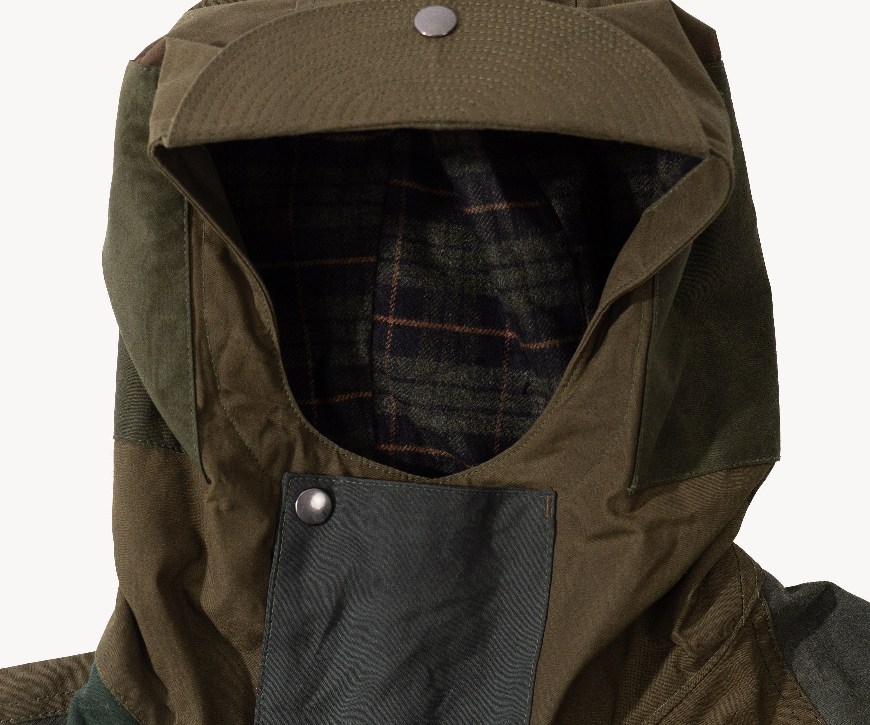 REWORK® FULLMOON WAX JACKET - N° 007 Coats & Jackets MEDIUM / GREEN - BRUT Clothing US