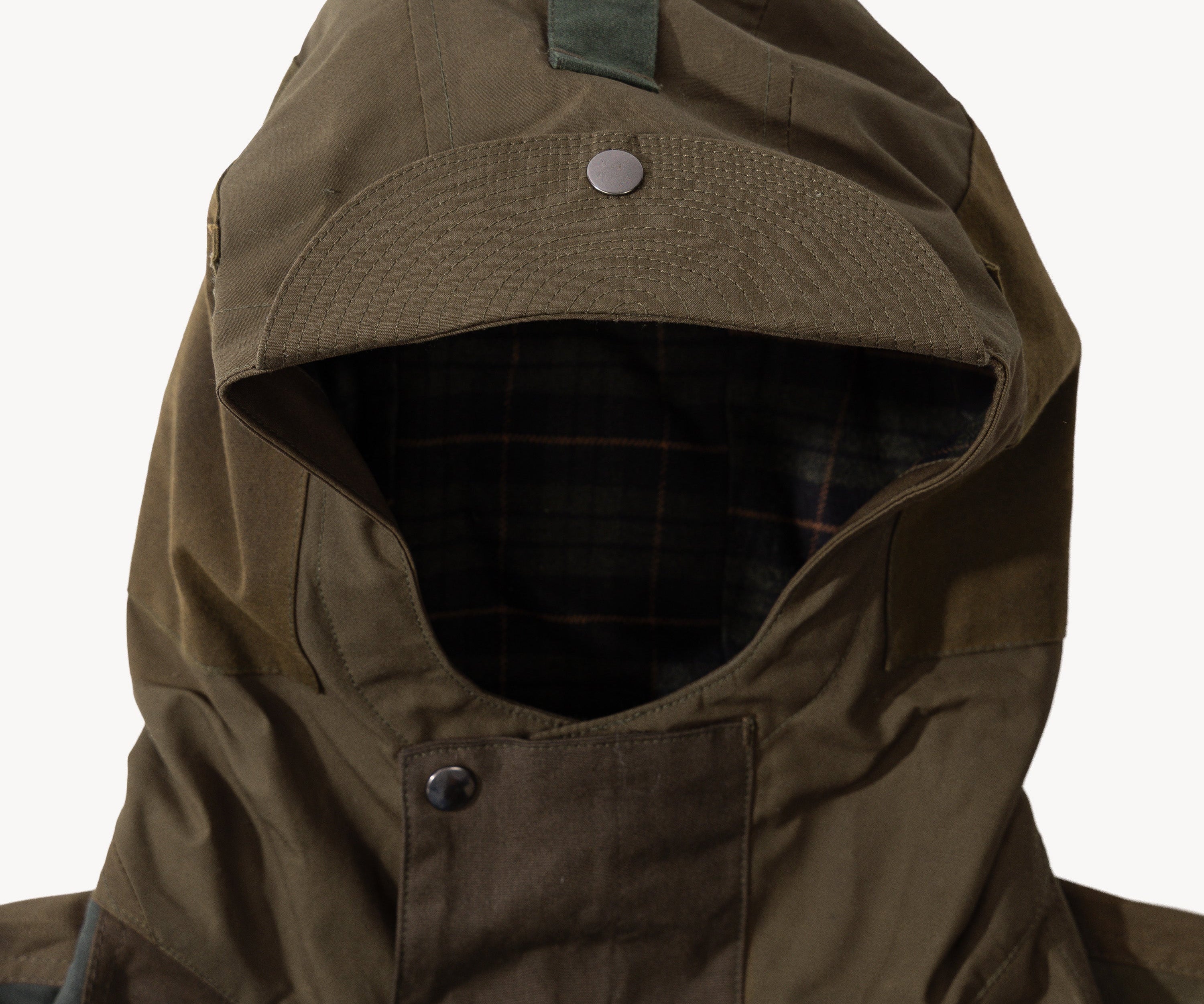 REWORK® FULLMOON WAX JACKET - N° 012 Coats & Jackets LARGE / GREEN - BRUT Clothing US