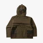 REWORK® FULLMOON WAX JACKET - N° 007 Coats & Jackets MEDIUM / GREEN - BRUT Clothing US