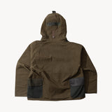 REWORK® FULLMOON WAX JACKET - N° 012 Coats & Jackets LARGE / GREEN - BRUT Clothing US