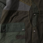 REWORK® FULLMOON WAX JACKET - N° 003 Coats & Jackets MEDIUM / GREEN - BRUT Clothing US