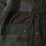 REWORK® FULLMOON WAX JACKET - N° 003 Coats & Jackets MEDIUM / GREEN - BRUT Clothing US
