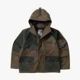 REWORK® FULLMOON WAX JACKET - N° 002 Coats & Jackets SMALL / GREEN - BRUT Clothing US