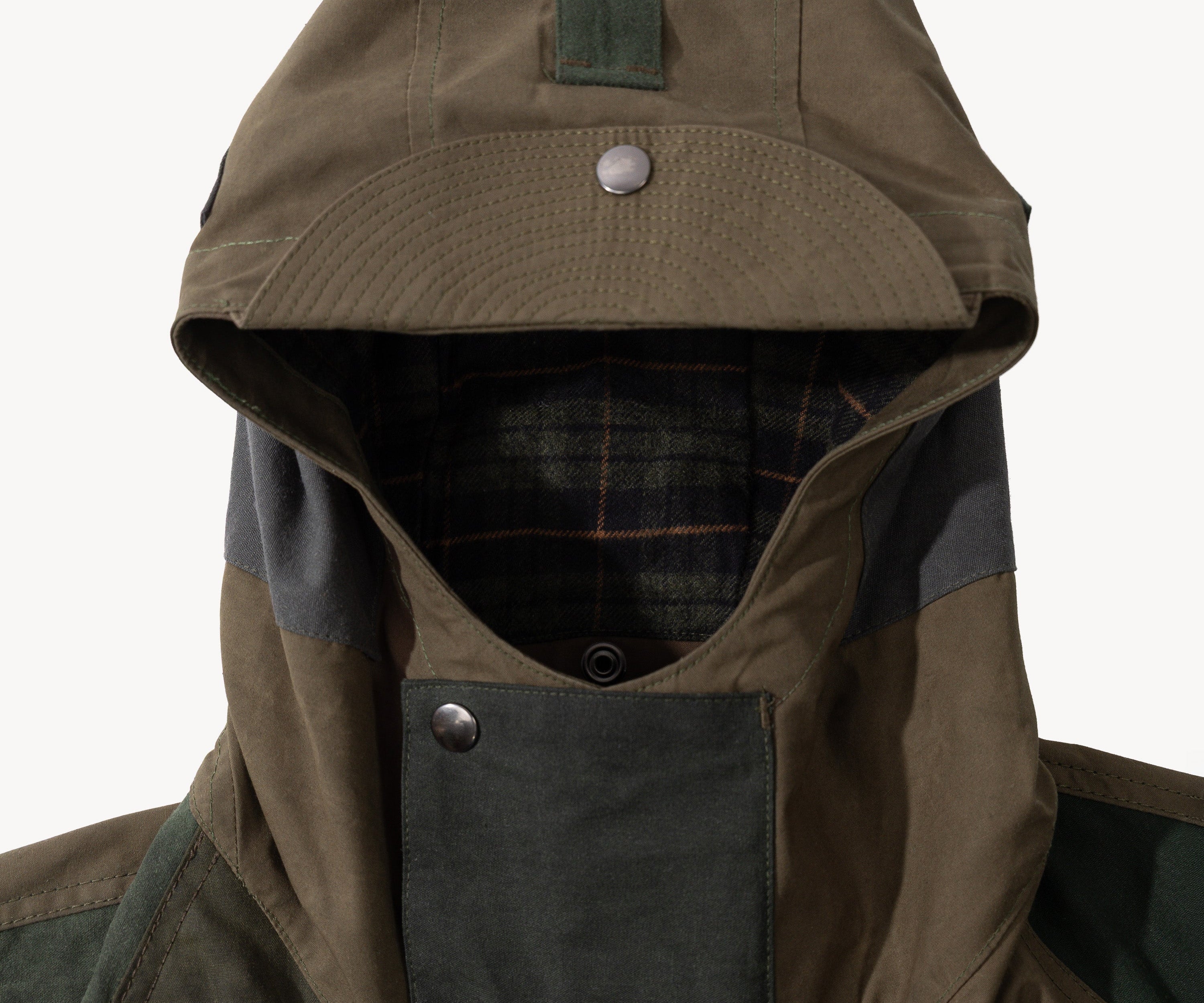 REWORK® FULLMOON WAX JACKET - N° 002 Coats & Jackets SMALL / GREEN - BRUT Clothing US