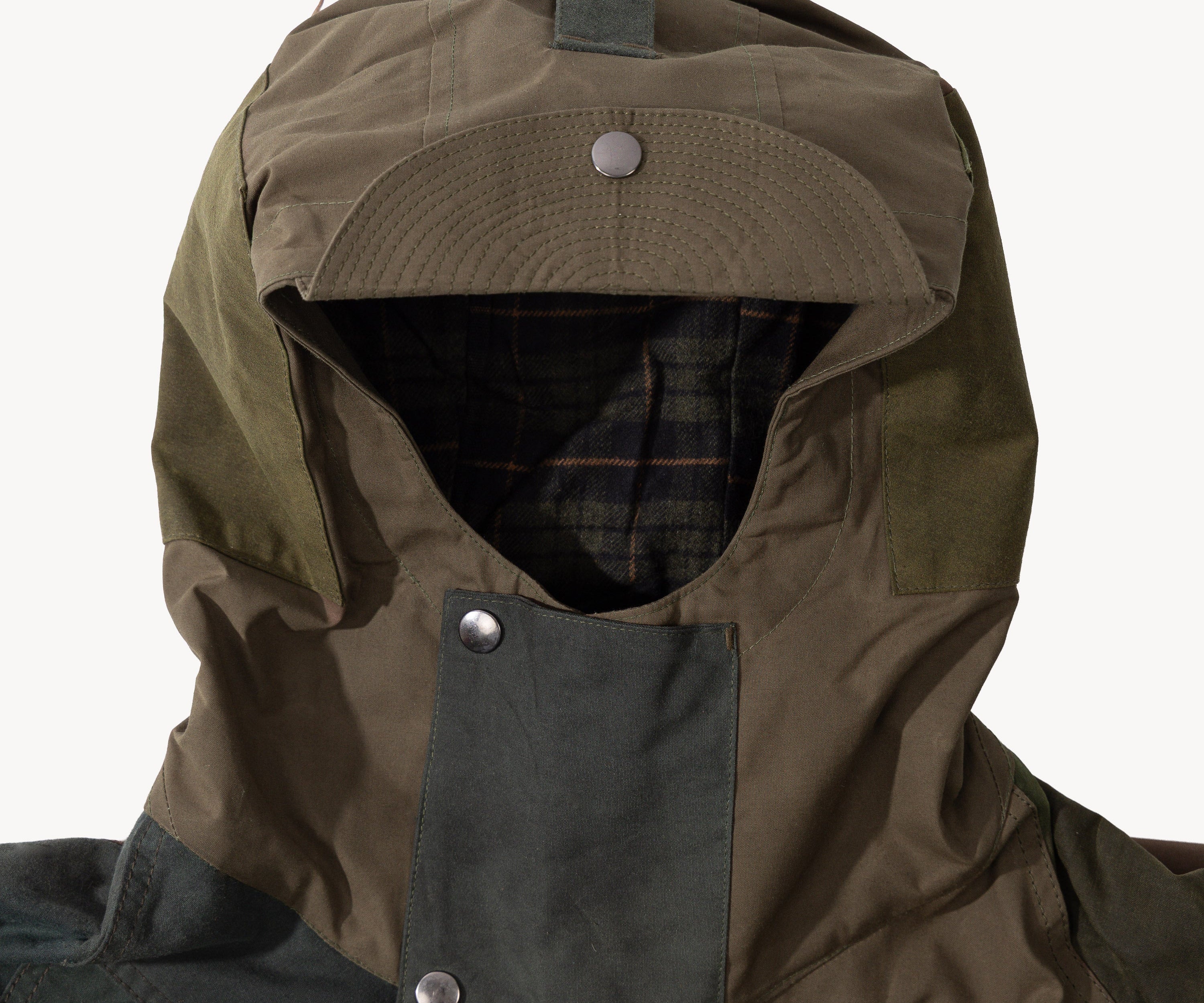 REWORK® FULLMOON WAX JACKET - N° 014 Coats & Jackets X-LARGE / GREEN - BRUT Clothing US
