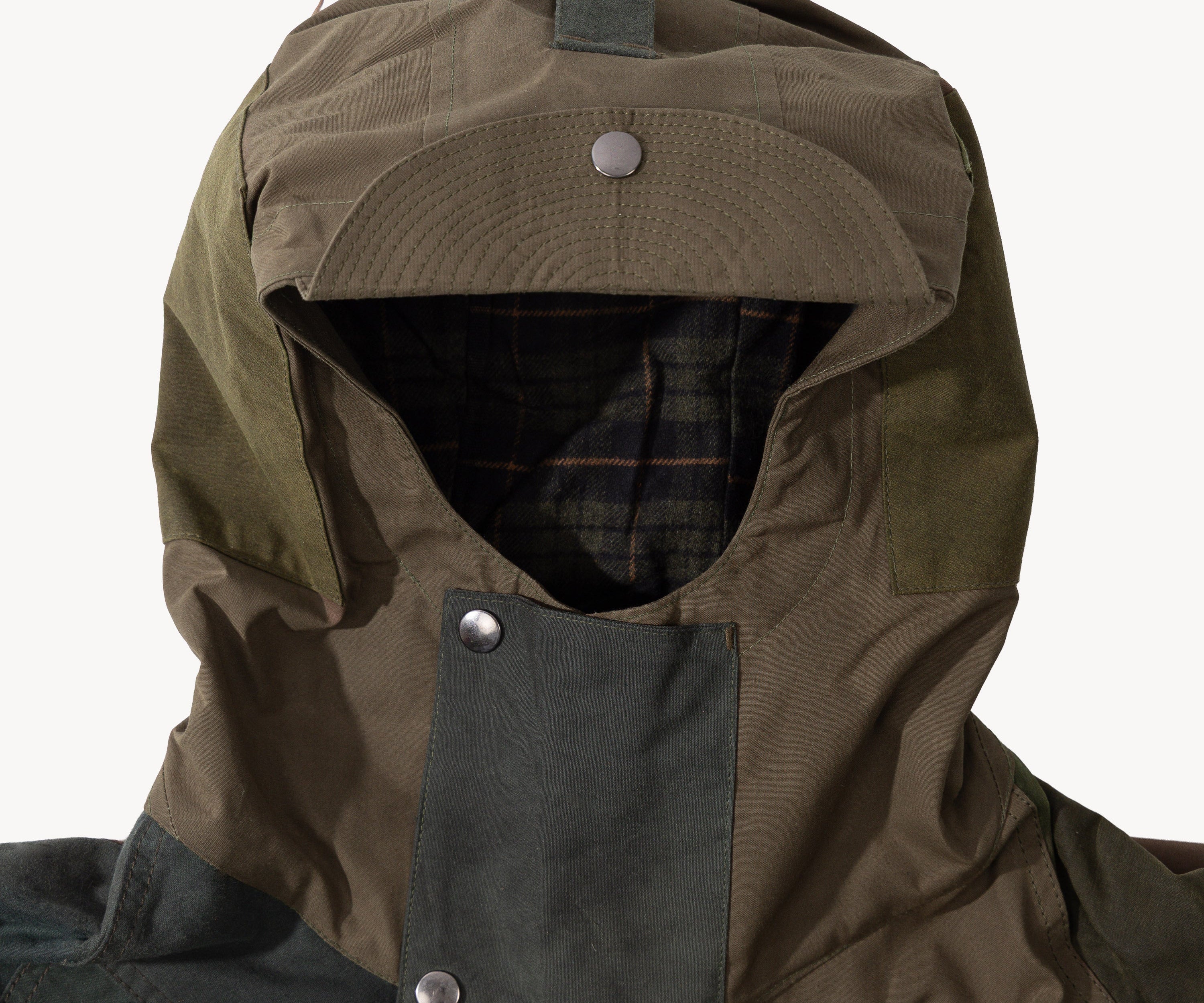 REWORK® FULLMOON WAX JACKET - N° 014 Coats & Jackets X-LARGE / GREEN - BRUT Clothing US