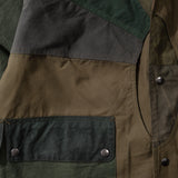 REWORK® FULLMOON WAX JACKET - N° 002 Coats & Jackets SMALL / GREEN - BRUT Clothing US