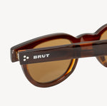 HEAVY ROCK SUNGLASSES Sunglasses ONE SIZE / BROWN - BRUT Clothing US