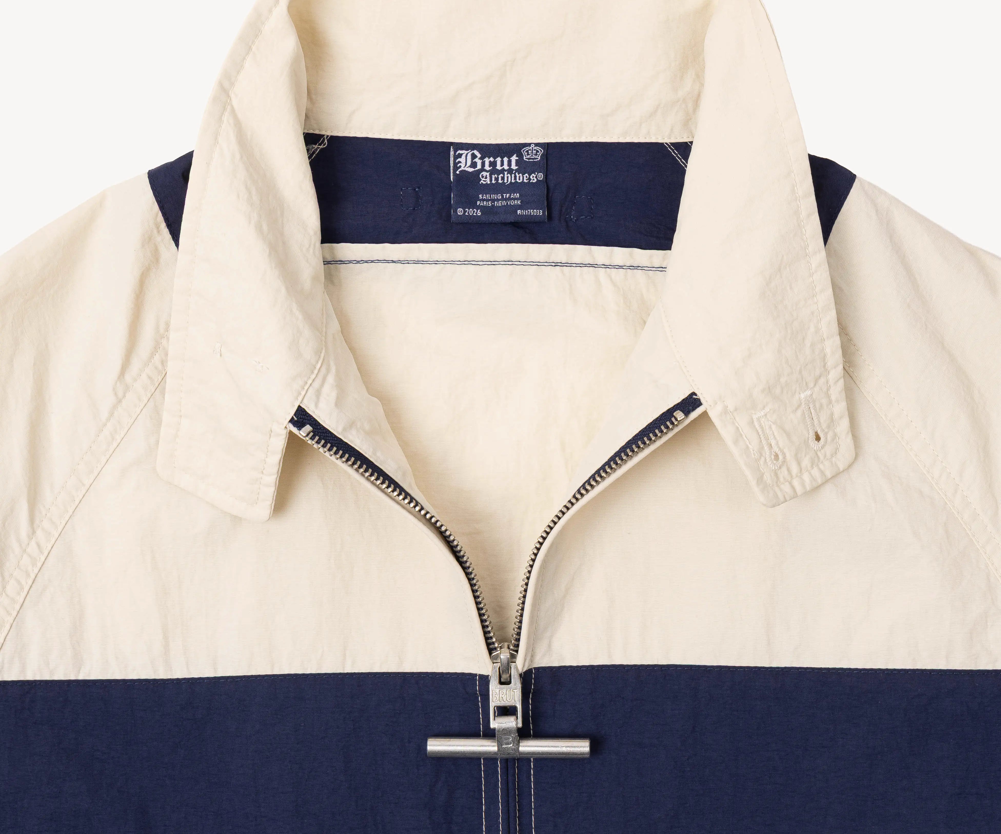 THE OLD SPORT JACKET Coats & Jackets X-SMALL / STRIPED BLUE - BRUT Clothing US