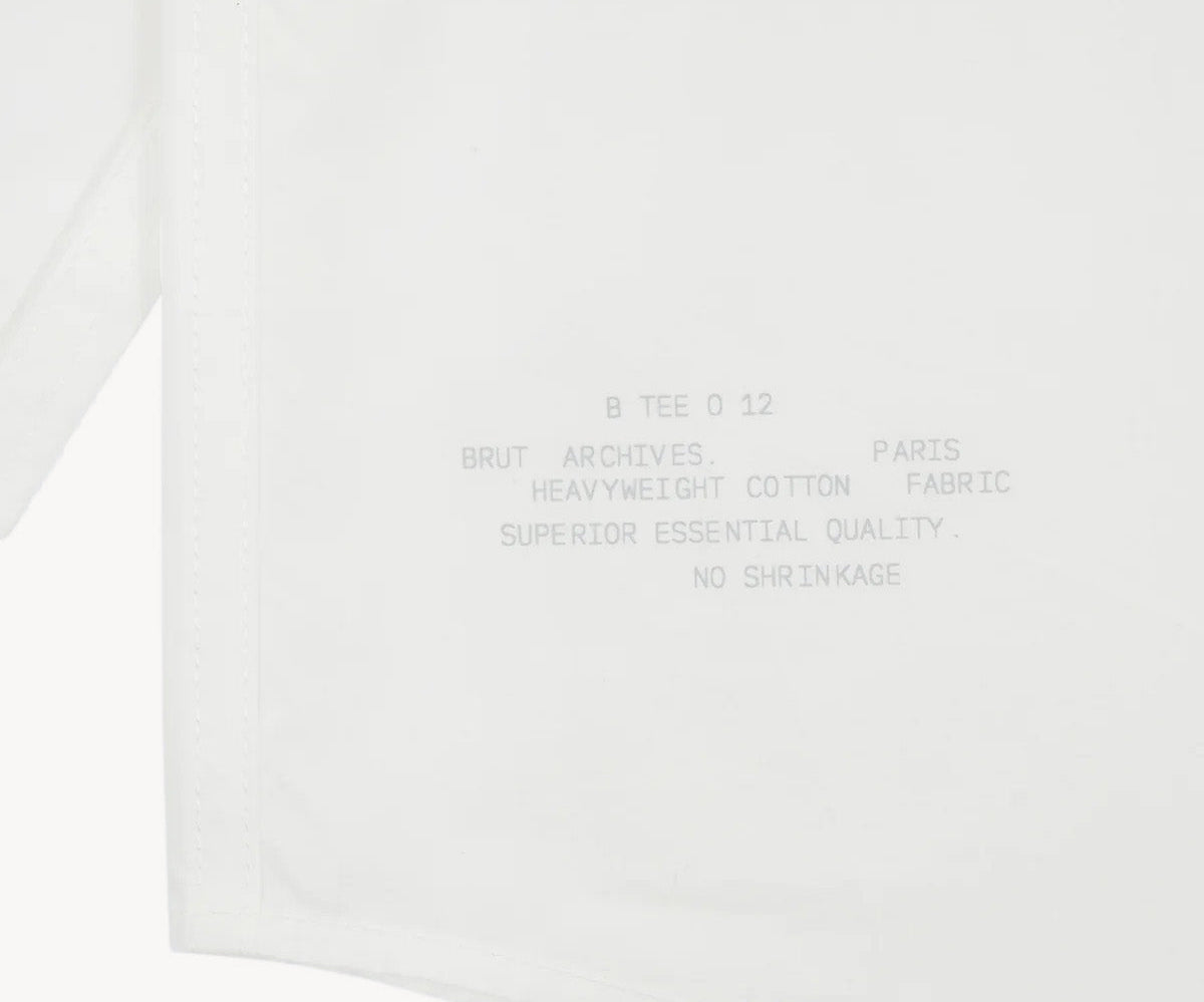 THE BEST POPLIN SHIRT Shirts X-SMALL / WHITE - BRUT Clothing US