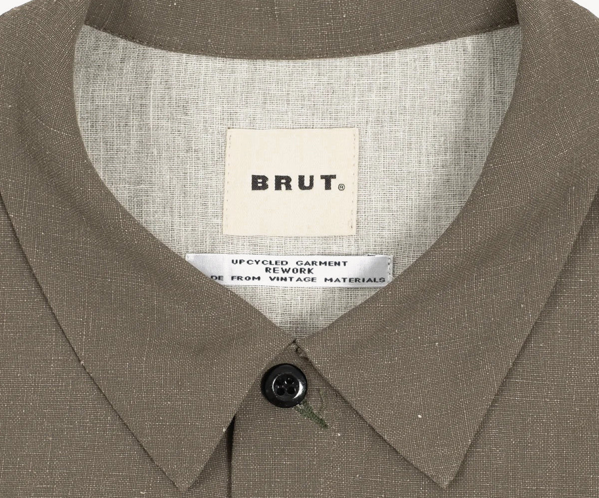 REWORK® CYCLIST JACKET Coats & Jackets SMALL / STONE GREEN - BRUT Clothing US