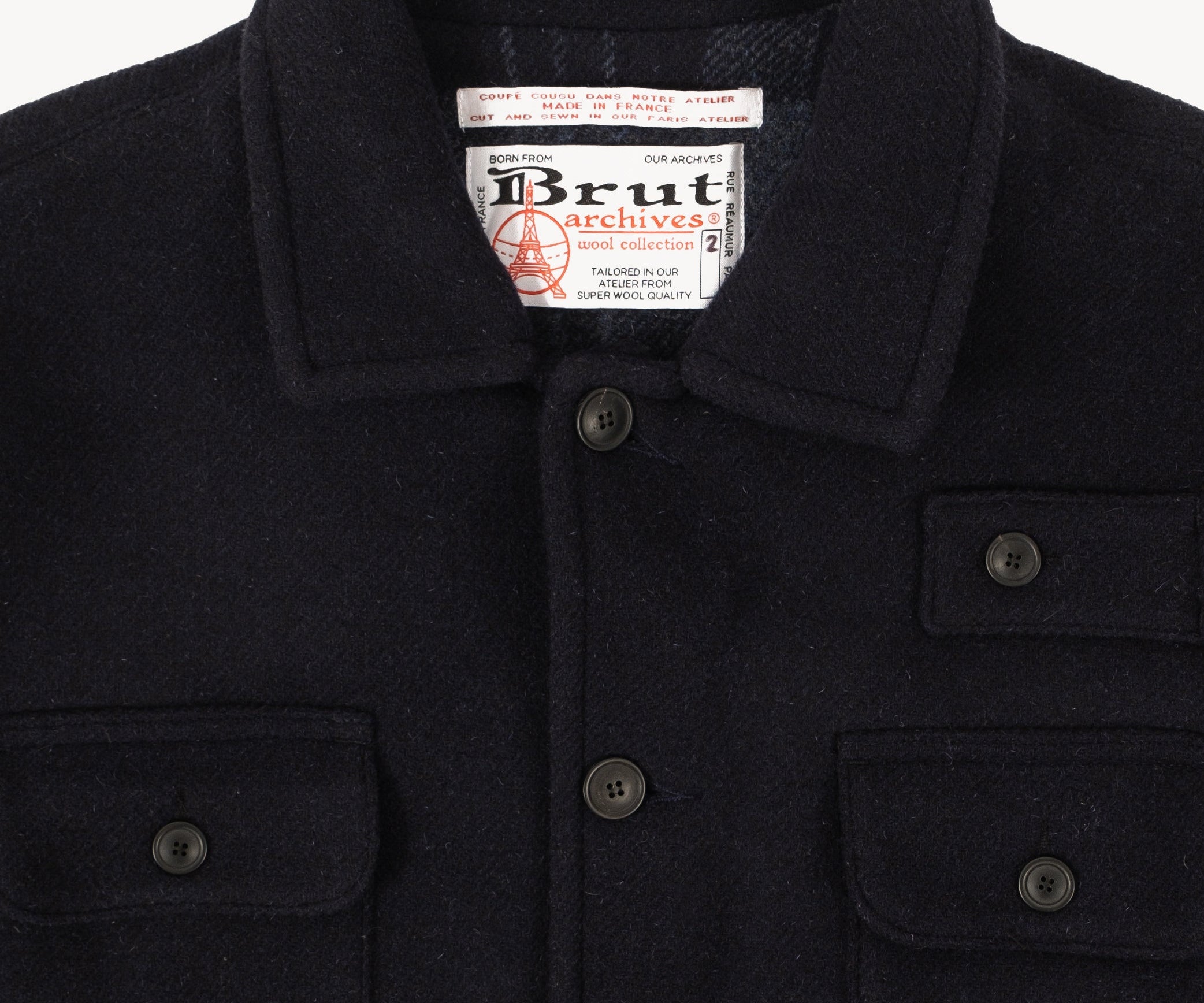 SEVEN POCKET JACKET Coats & Jackets 1 - X-SMALL / NAVY - BRUT Clothing US