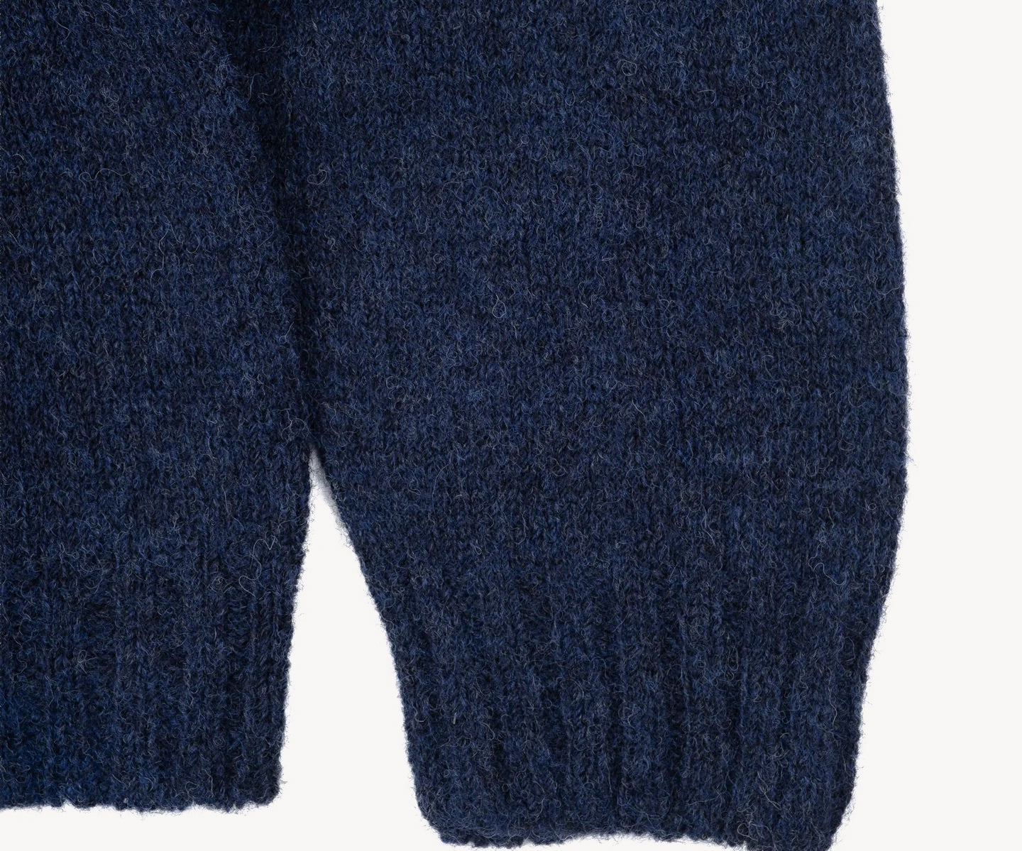 THE V-NECK SHETLAND Knitwear SMALL / NAVY - BRUT Clothing US