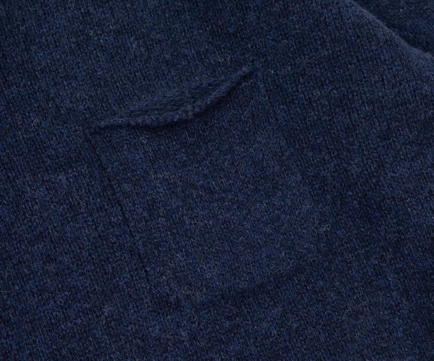 THE V-NECK SHETLAND Knitwear SMALL / NAVY - BRUT Clothing US