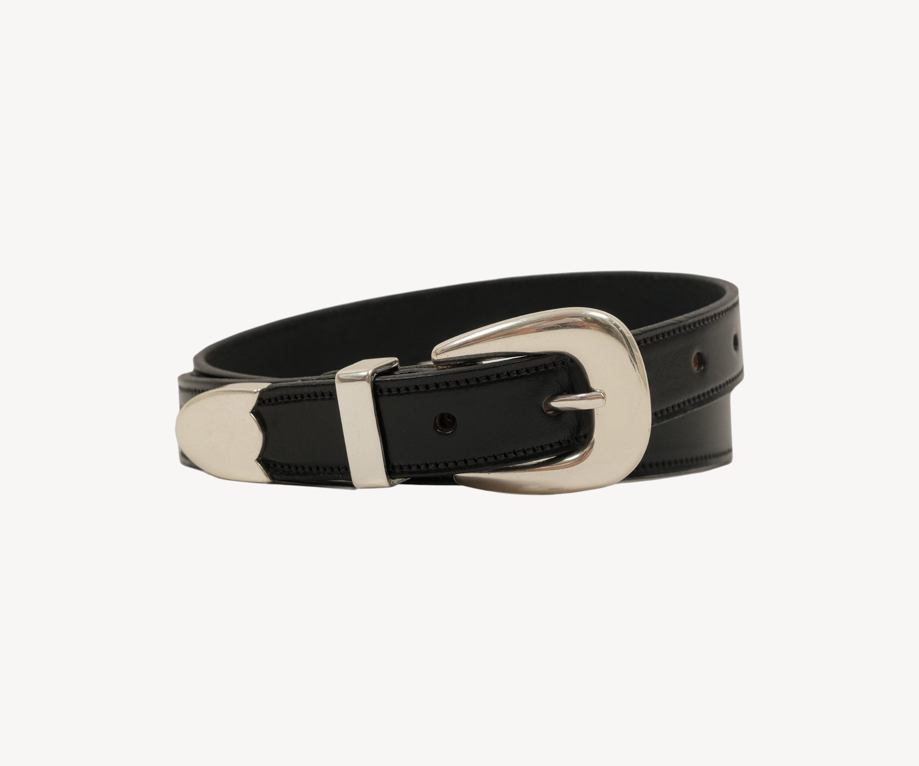 THE MACADAM BELT Belts SIZE 0 / BLACK - BRUT Clothing US