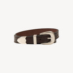 THE MACADAM BELT Belts SIZE 0 / HAVANA - BRUT Clothing US