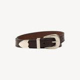 THE MACADAM BELT Belts SIZE 0 / HAVANA - BRUT Clothing US