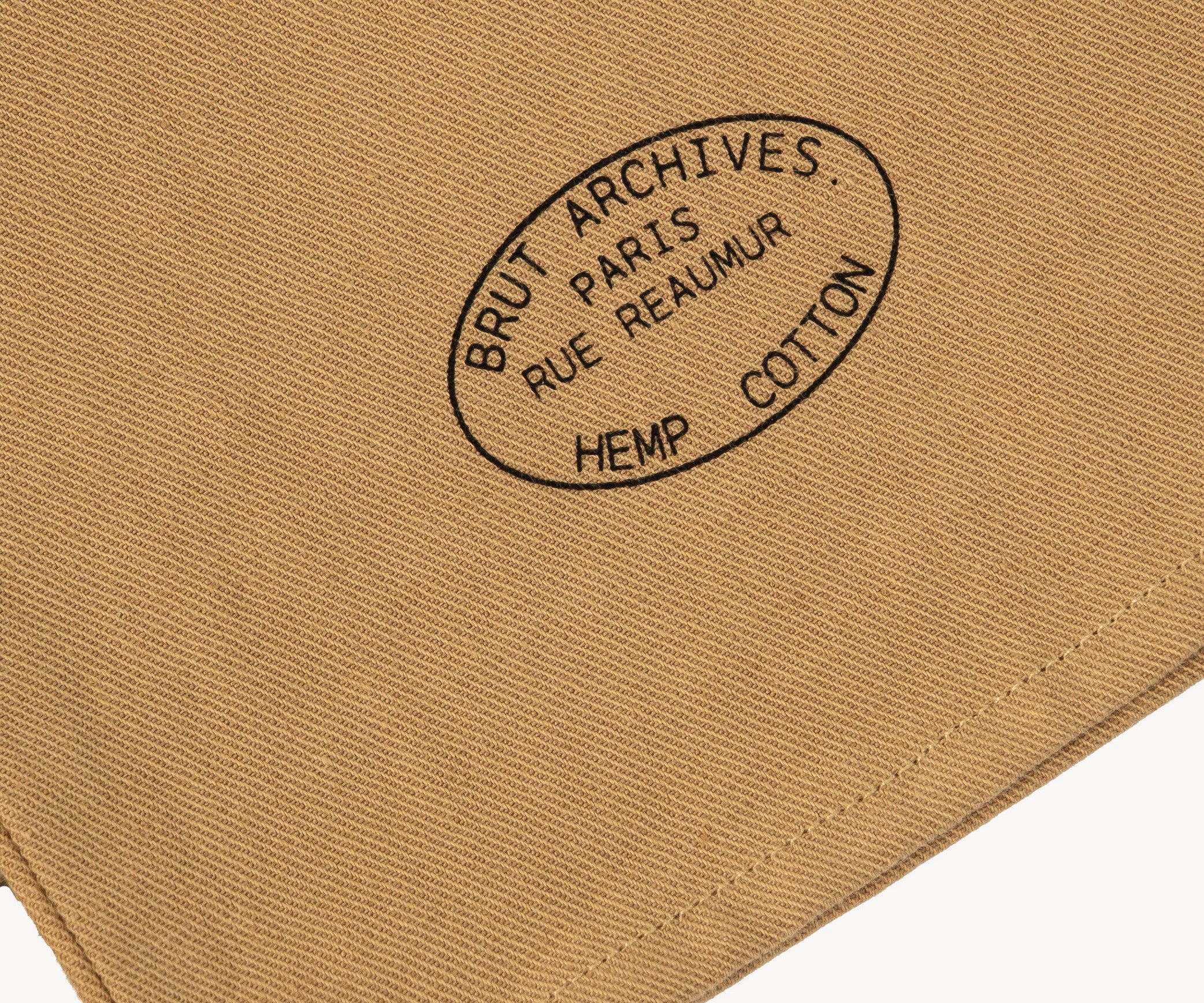 THE OVERSIZED WORK SHIRT Shirts X-SMALL / BEIGE - BRUT Clothing US