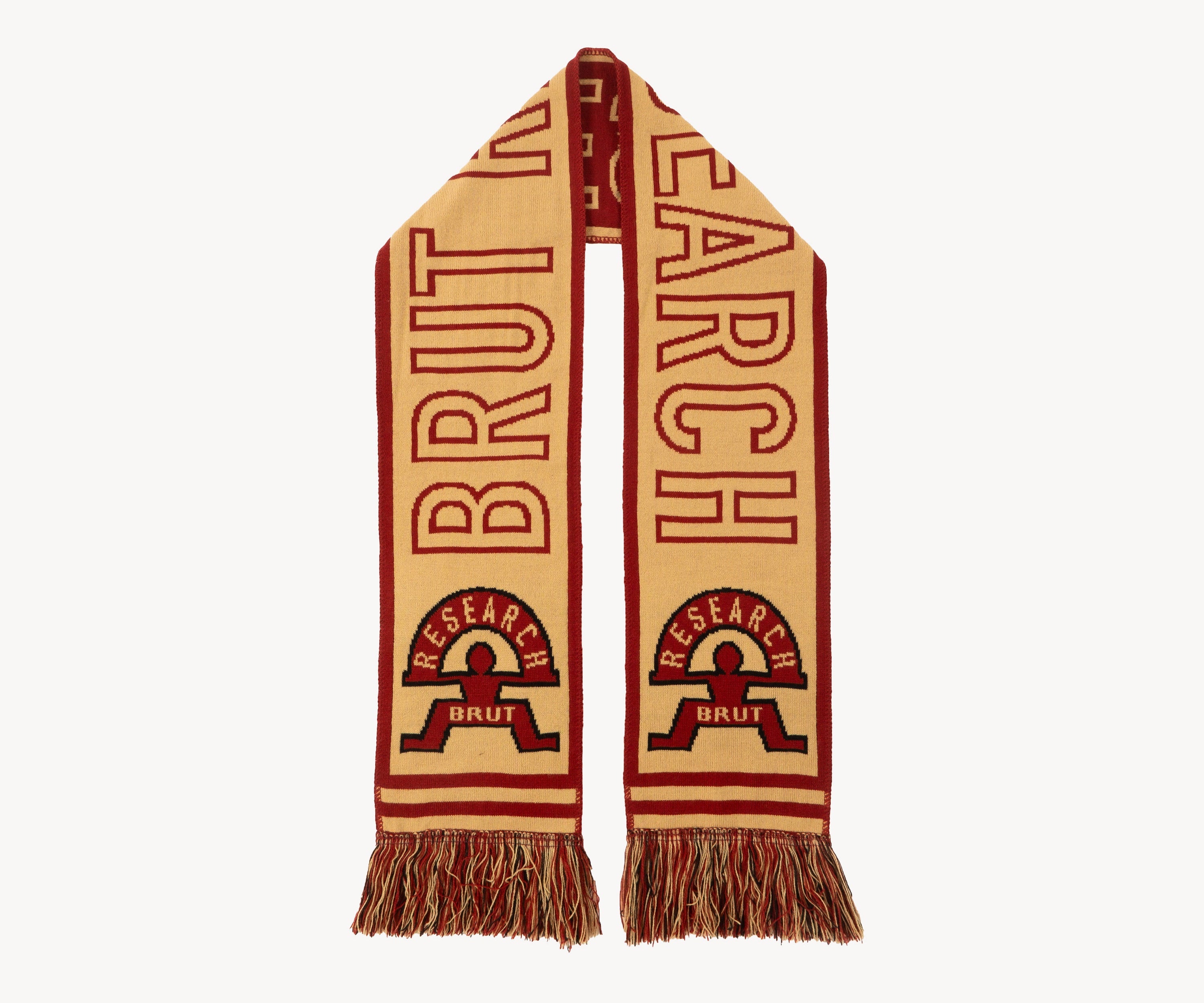 THE RESEARCH SCARF Scarves RED - BRUT Clothing US