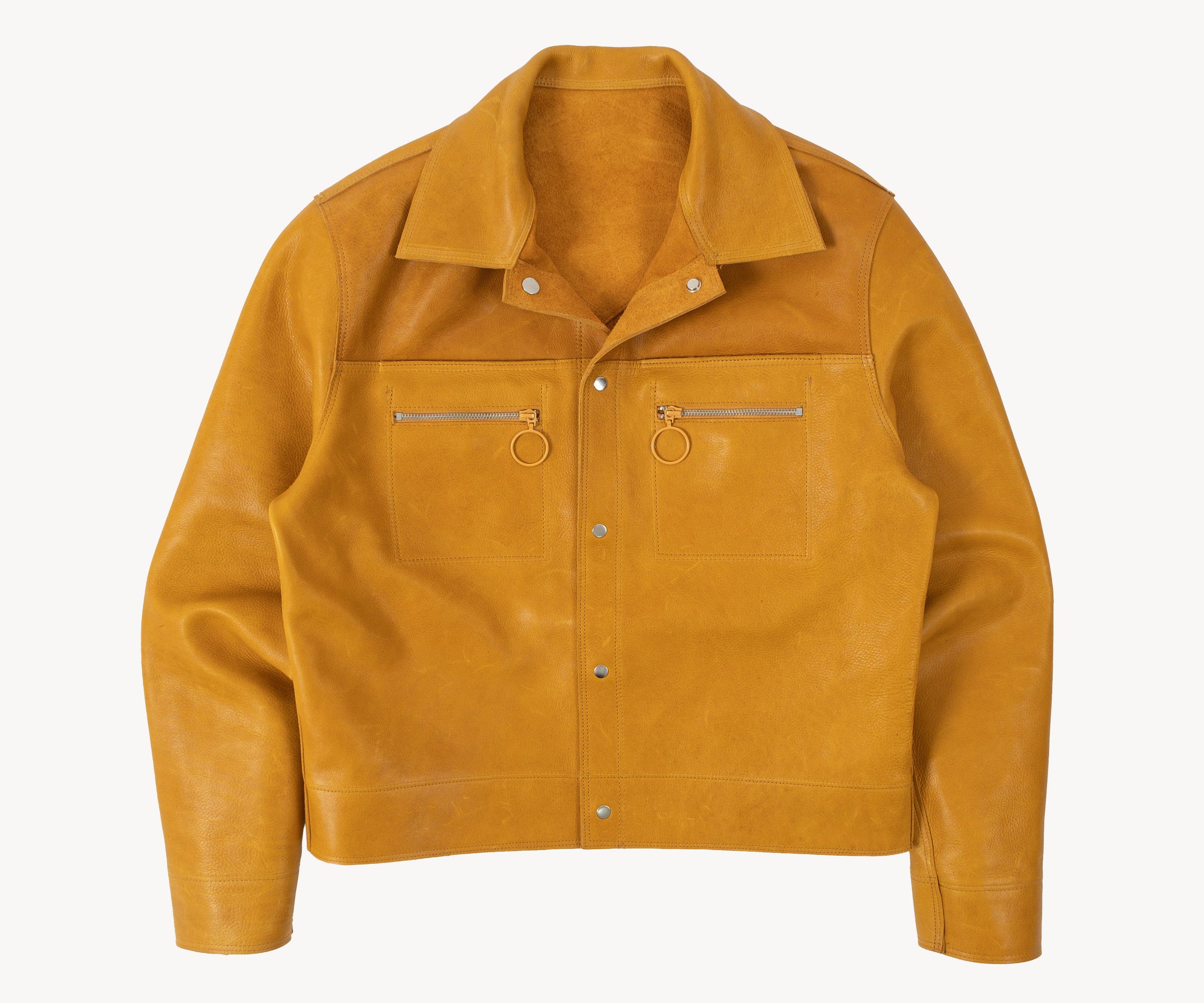 THE REVERSIBLE TRUCKER Coats & Jackets SMALL / MUSTARD - BRUT Clothing US