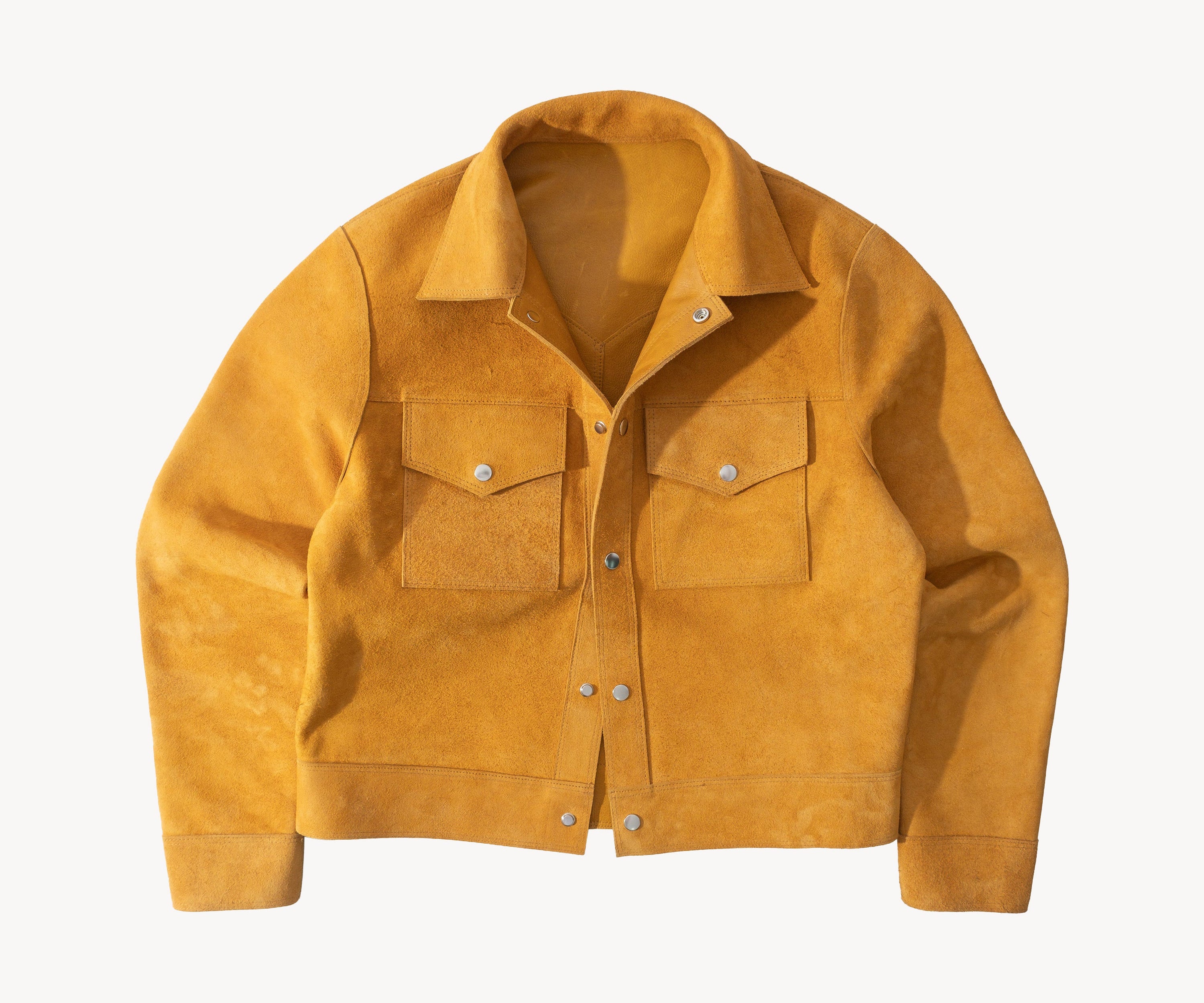 THE REVERSIBLE TRUCKER Coats & Jackets SMALL / MUSTARD - BRUT Clothing US