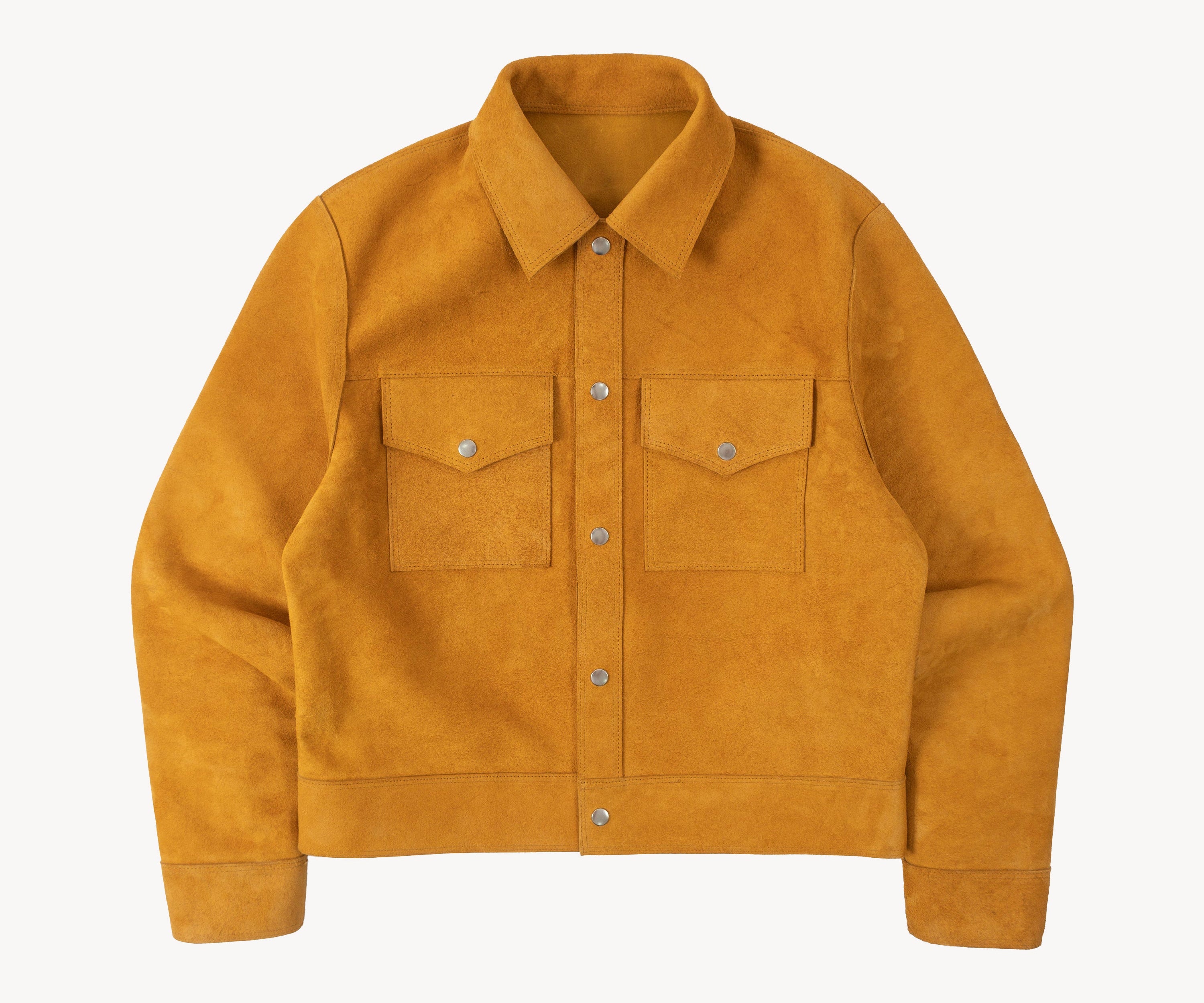 THE REVERSIBLE TRUCKER Coats & Jackets SMALL / MUSTARD - BRUT Clothing US