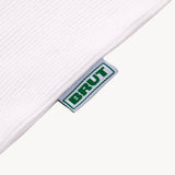 THE RIB TEE T-Shirts X-SMALL / WHITE - BRUT Clothing