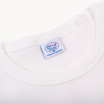 THE RIB TEE T-Shirts X-SMALL / WHITE - BRUT Clothing