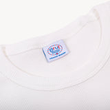 THE RIB TEE T-Shirts X-SMALL / WHITE - BRUT Clothing
