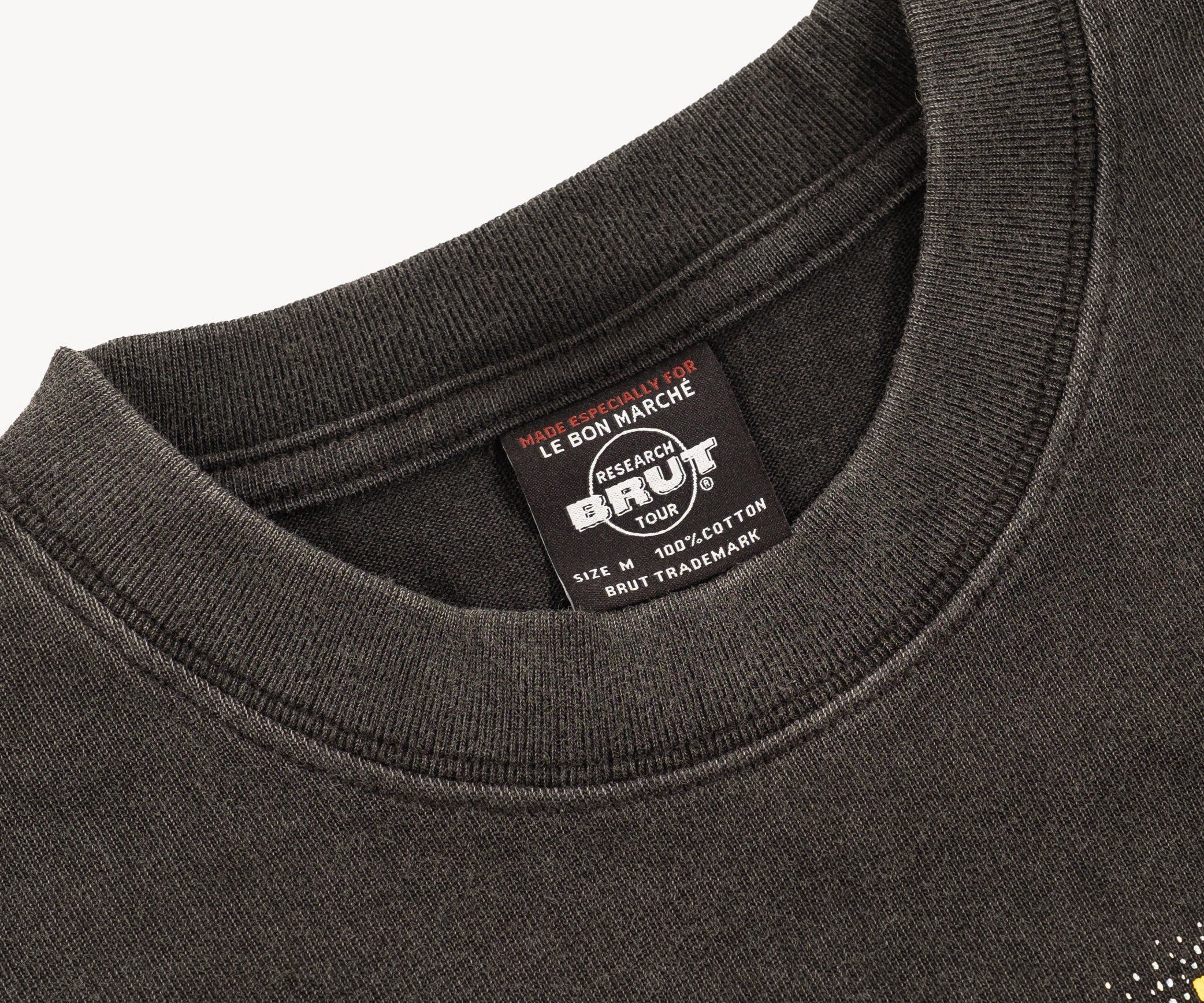 THE ROMA TEE T-Shirts X-SMALL / BLACK - BRUT Clothing US