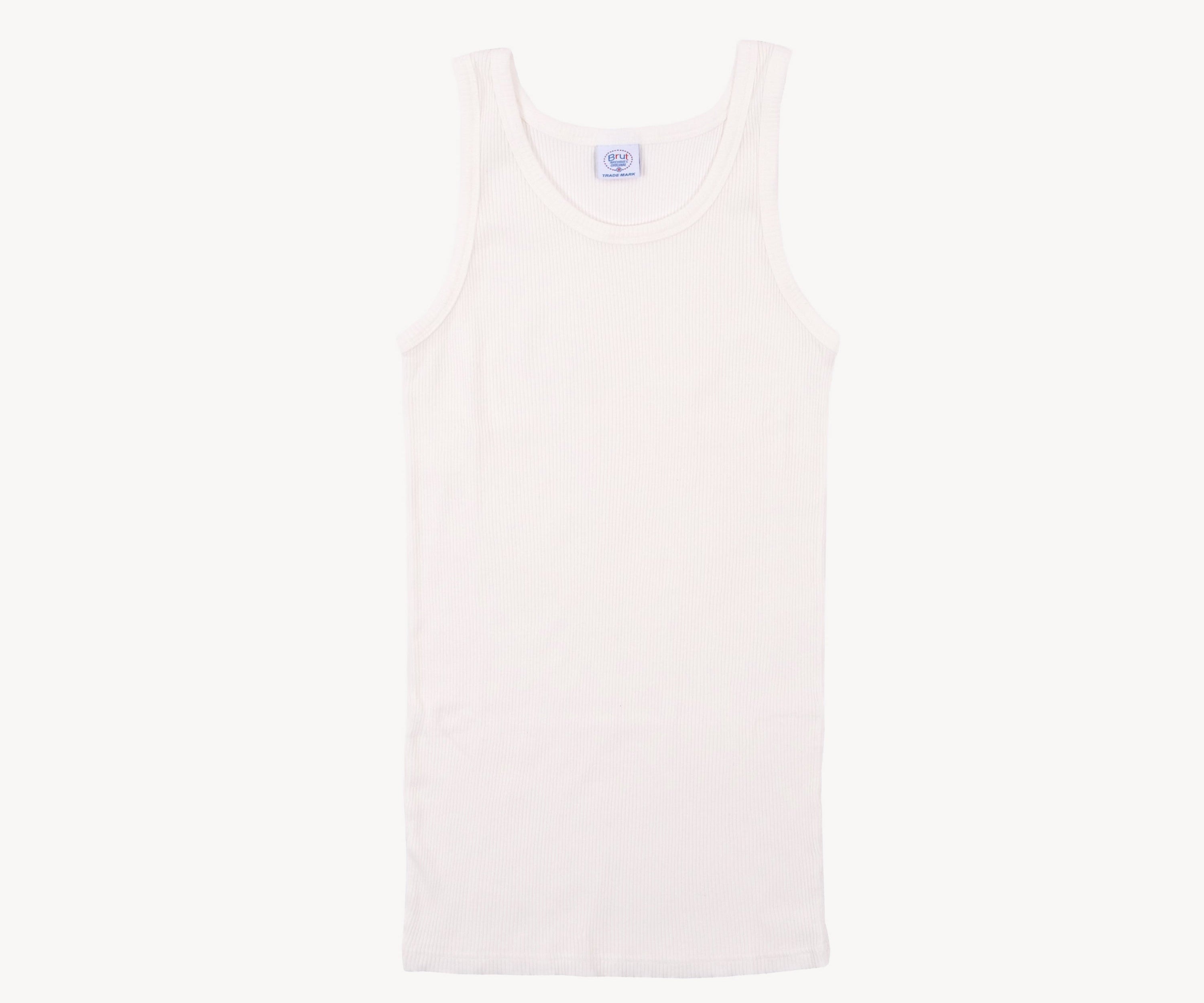 THE TANK TOP T-Shirts X-SMALL / WHITE - BRUT Clothing