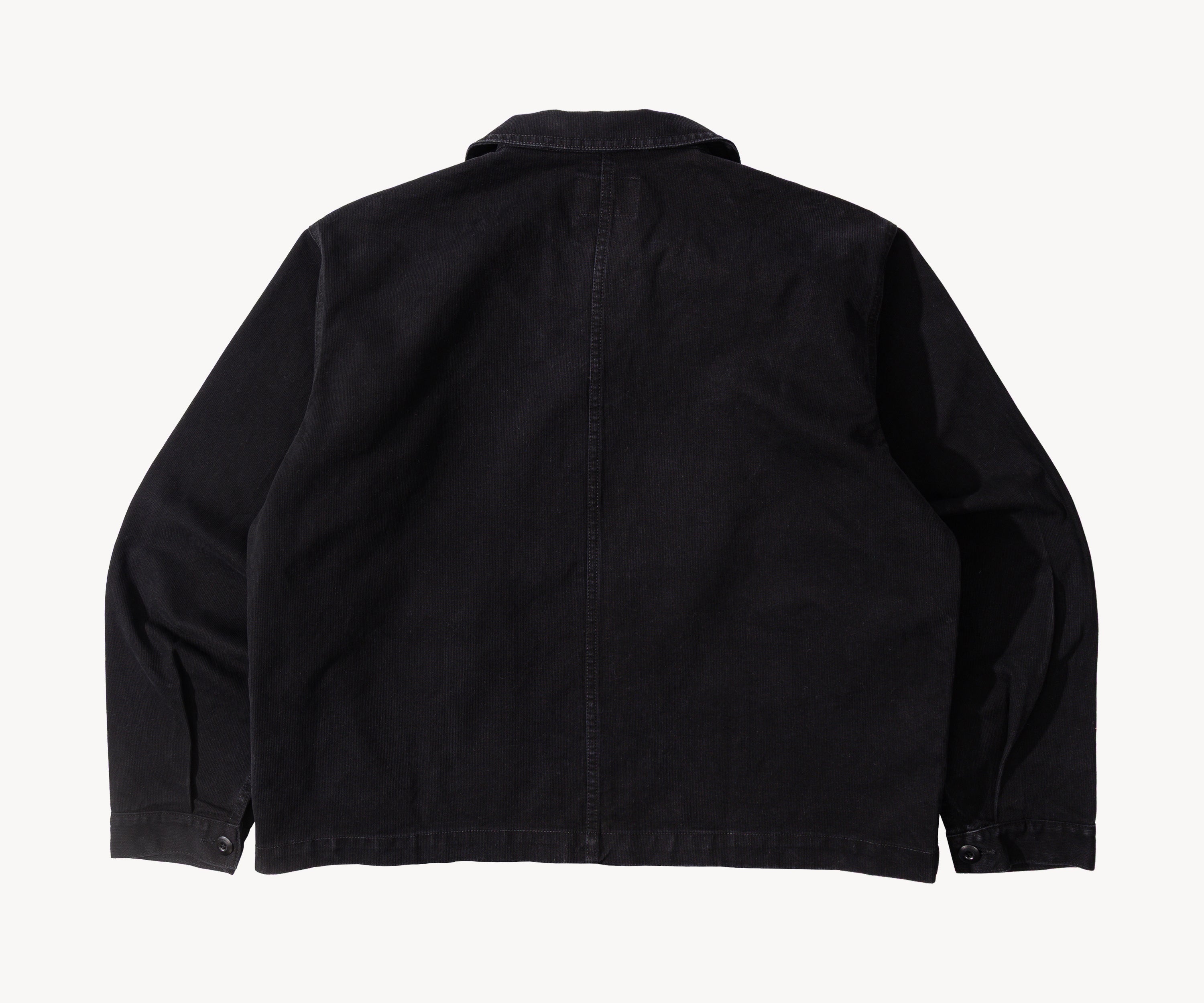THE CROPPED WORK JACKET Coats & Jackets X-SMALL / BLACK - BRUT Clothing US