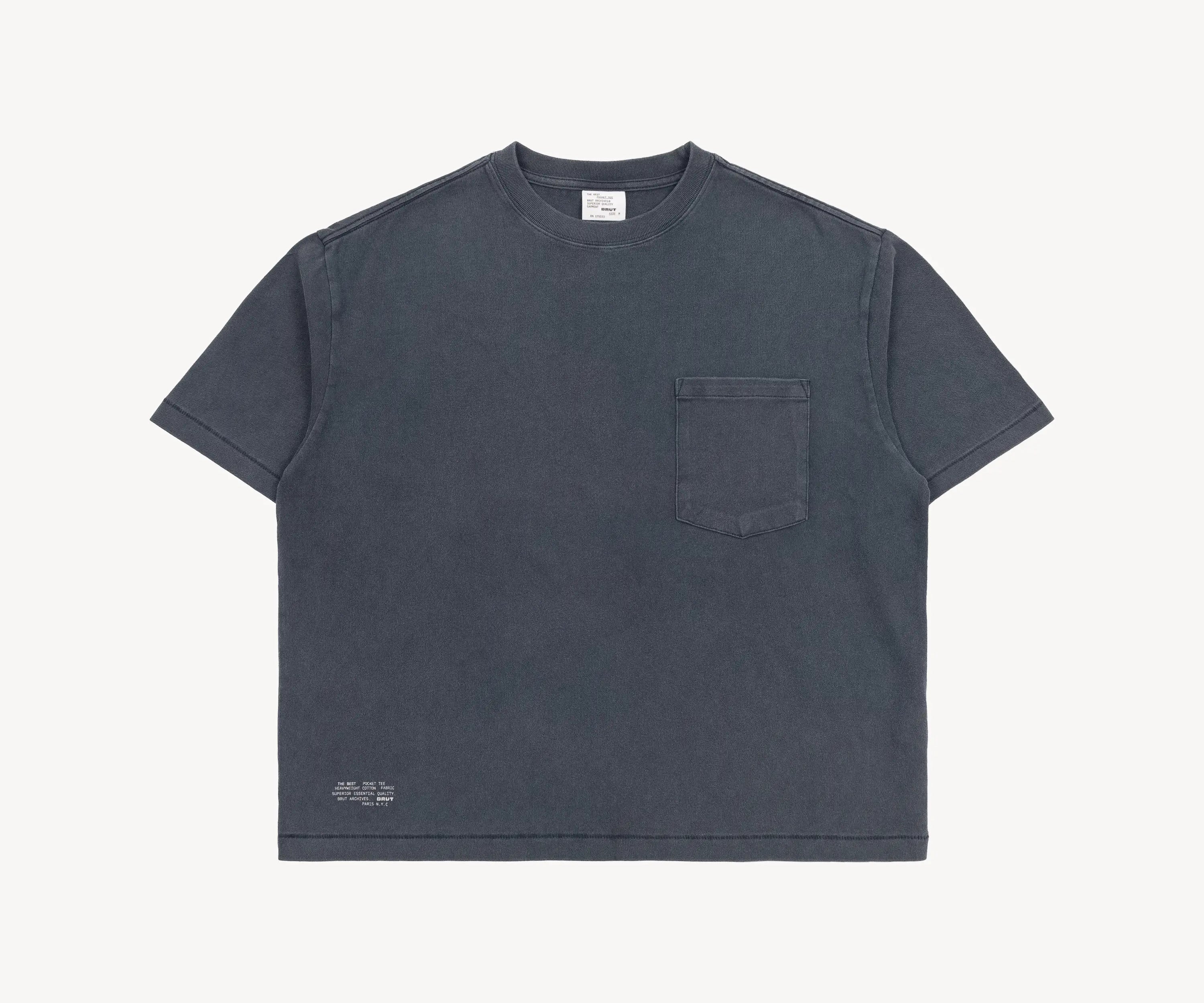 THE BEST POCKET TEE T-Shirts X-SMALL / NAVY - BRUT Clothing US