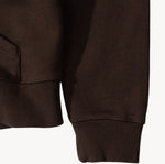 THE ZIP SWEAT Sweatshirts X-SMALL / BROWN - BRUT Clothing US