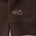 THE ZIP SWEAT Sweatshirts X-SMALL / BROWN - BRUT Clothing US