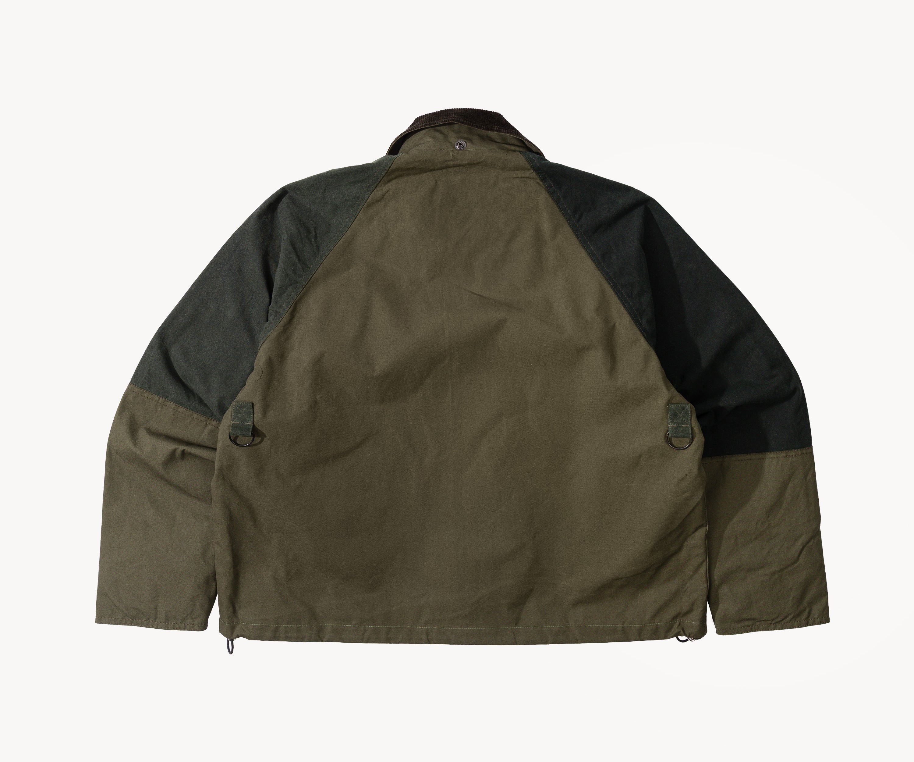 REWORK® TRIAL WAX JACKET - N° 002 Coats & Jackets SMALL / GREEN - BRUT Clothing US