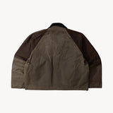 REWORK® TRIAL WAX JACKET - N° 048 Coats & Jackets X-LARGE / BROWN - BRUT Clothing US