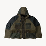 REWORK® TRIAL WAX JACKET - N° 003 Coats & Jackets SMALL / GREEN - BRUT Clothing US