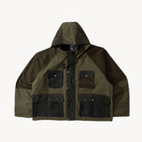 REWORK® TRIAL WAX JACKET - N° 041 Coats & Jackets X-LARGE / GREEN - BRUT Clothing US
