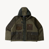 REWORK® TRIAL WAX JACKET - N° 012 Coats & Jackets MEDIUM / GREEN - BRUT Clothing US