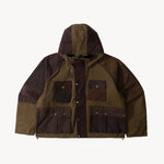 REWORK® TRIAL WAX JACKET - N° 032 Coats & Jackets LARGE / BROWN - BRUT Clothing US