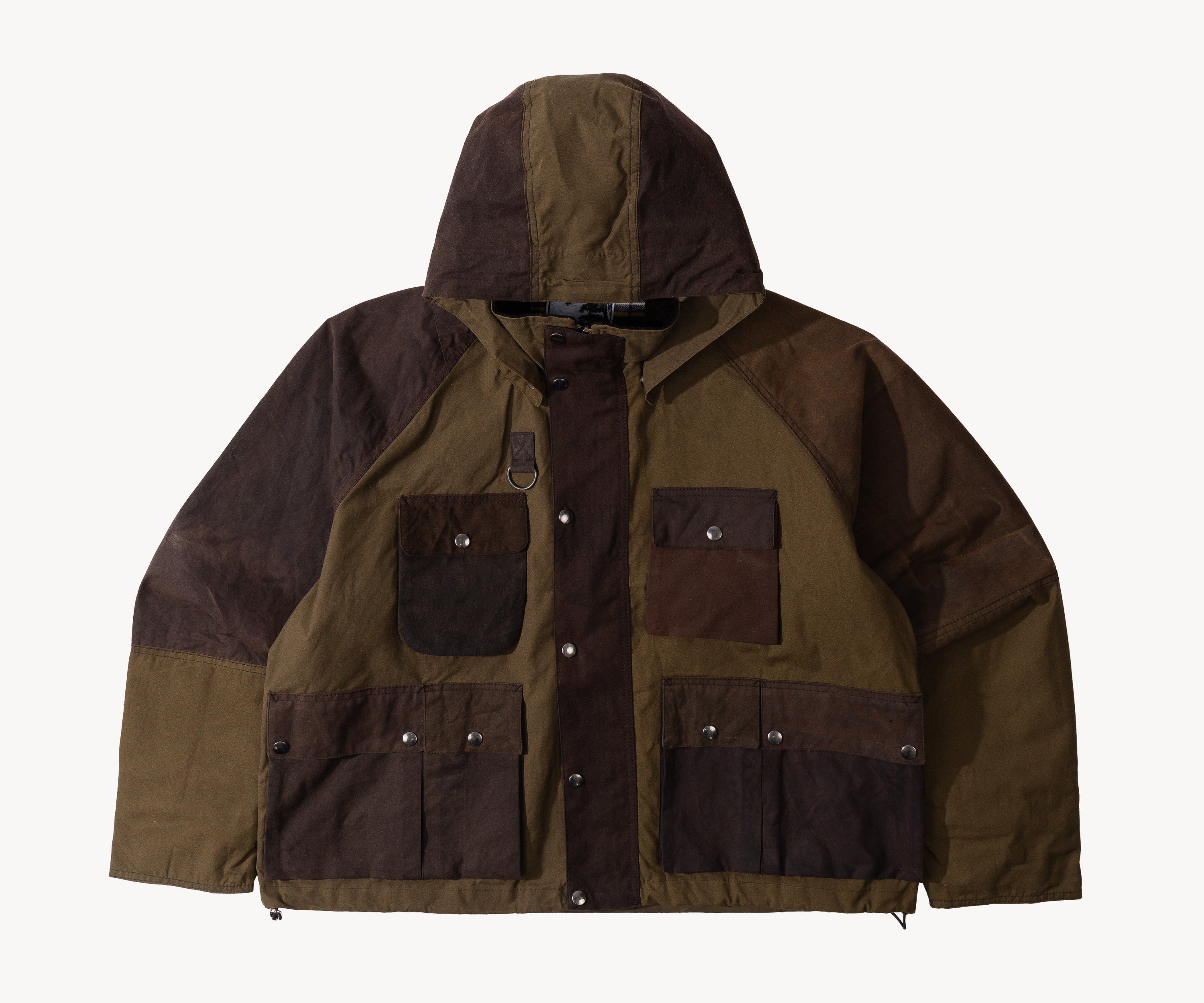 REWORK® TRIAL WAX JACKET - N° 032 Coats & Jackets LARGE / BROWN - BRUT Clothing US