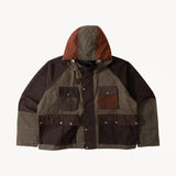 REWORK® TRIAL WAX JACKET - N° 020 Coats & Jackets MEDIUM / BROWN - BRUT Clothing US