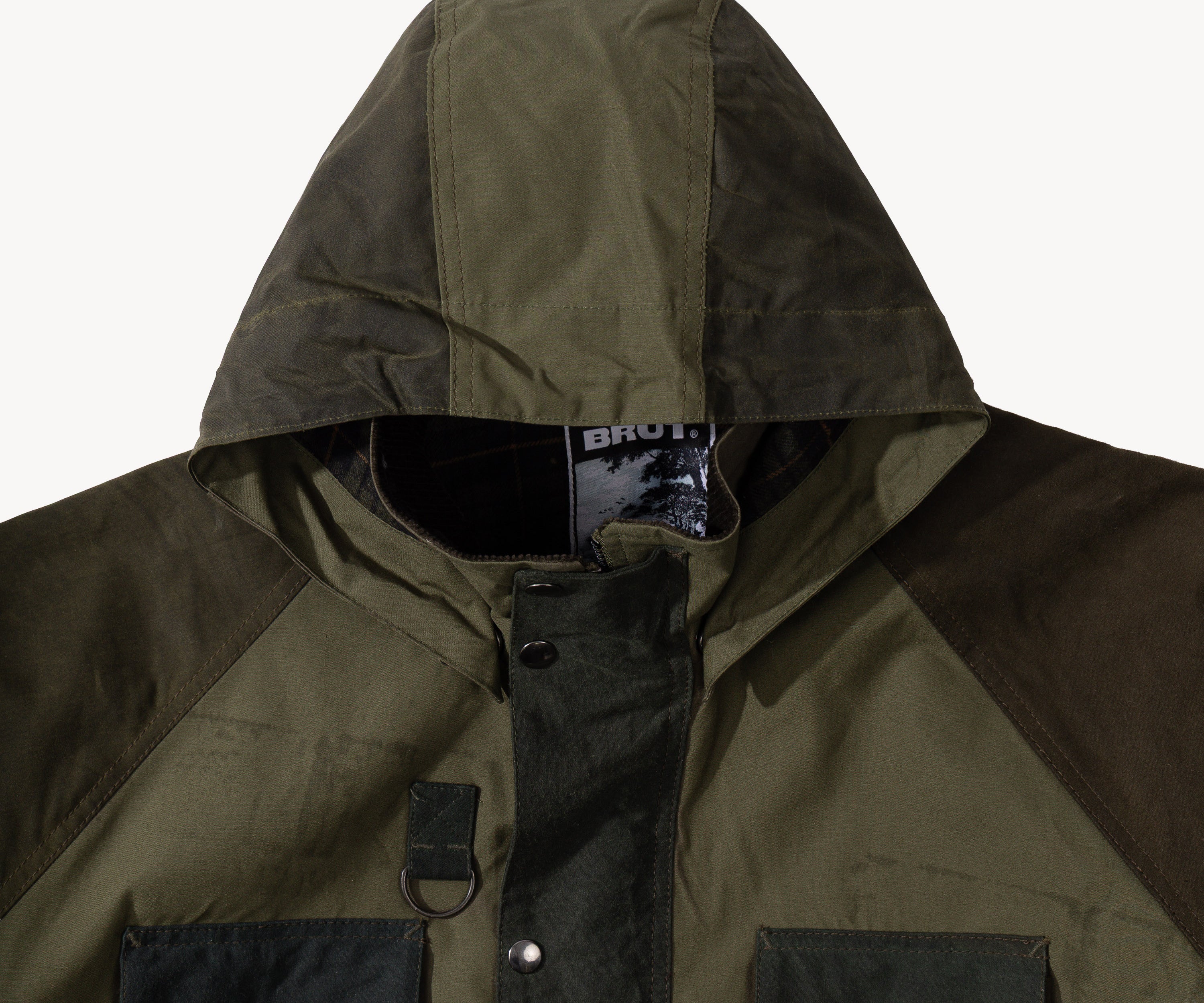 REWORK® TRIAL WAX JACKET - N° 041 Coats & Jackets X-LARGE / GREEN - BRUT Clothing US